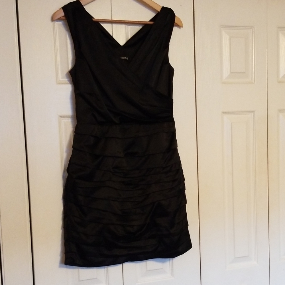 Express black dress